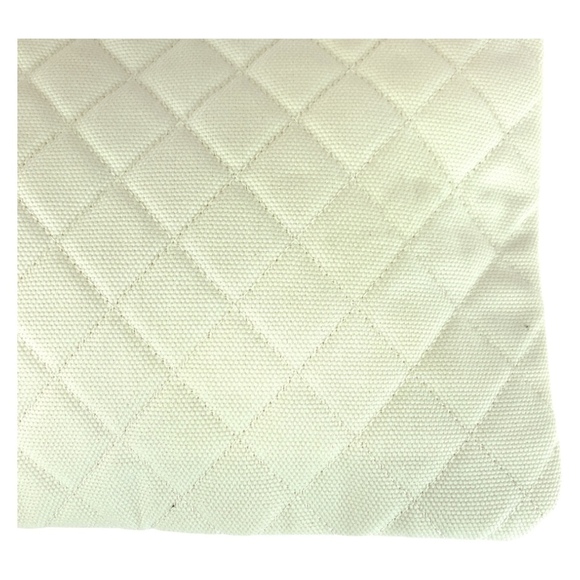CHANEL White Canvas Clutch Bag - Picture 7 of 10